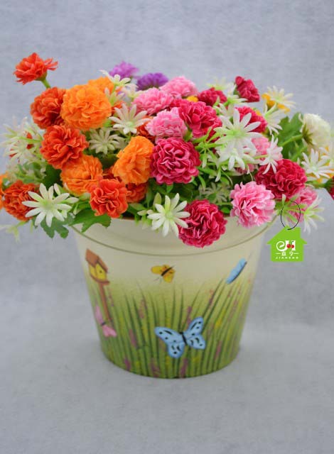 小吉祥菊仿真花卉 生日派对与家居装饰的完美礼物
