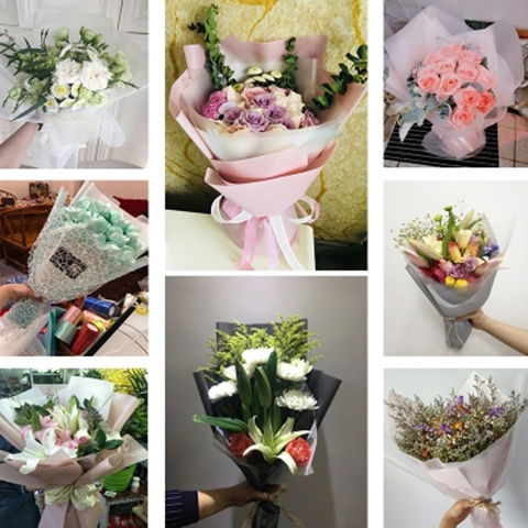 晨雾柔光，花艺美学 半透明雾面纸的包装艺术